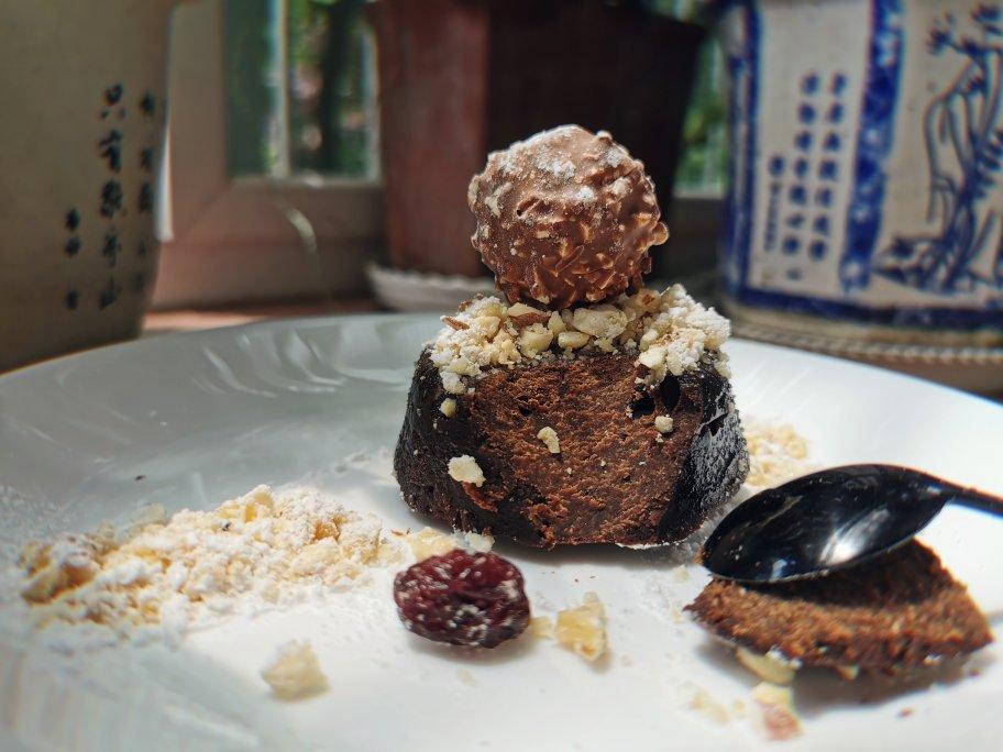 巧克力熔岩蛋糕(全图文超简单)