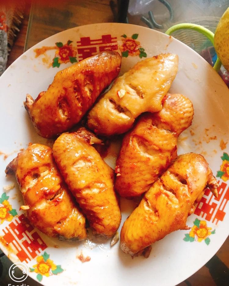烤鸡翅（自制腌料）