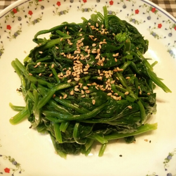 芝麻菠菜