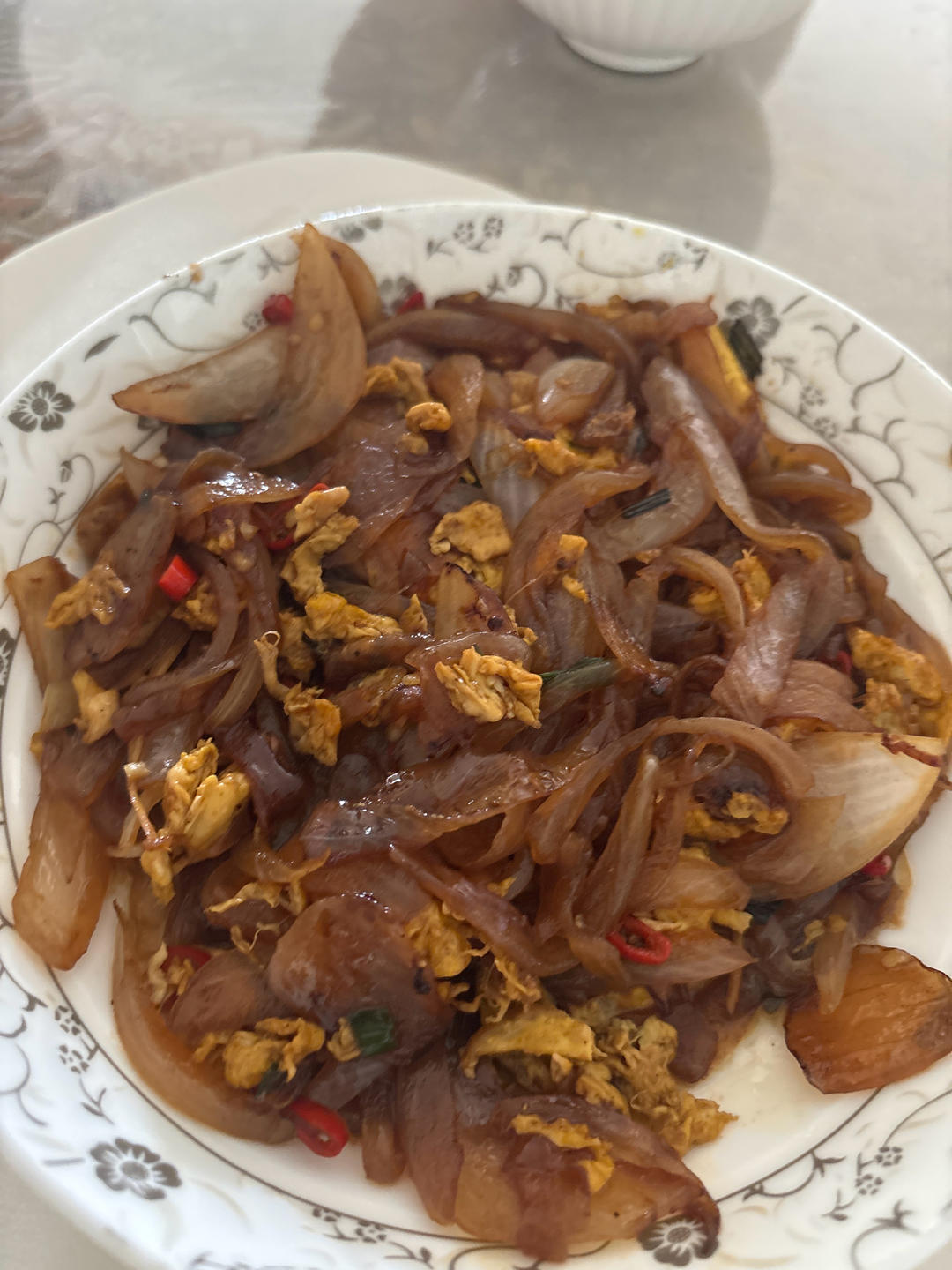 降压防癌的好食材  洋葱炒鸡蛋