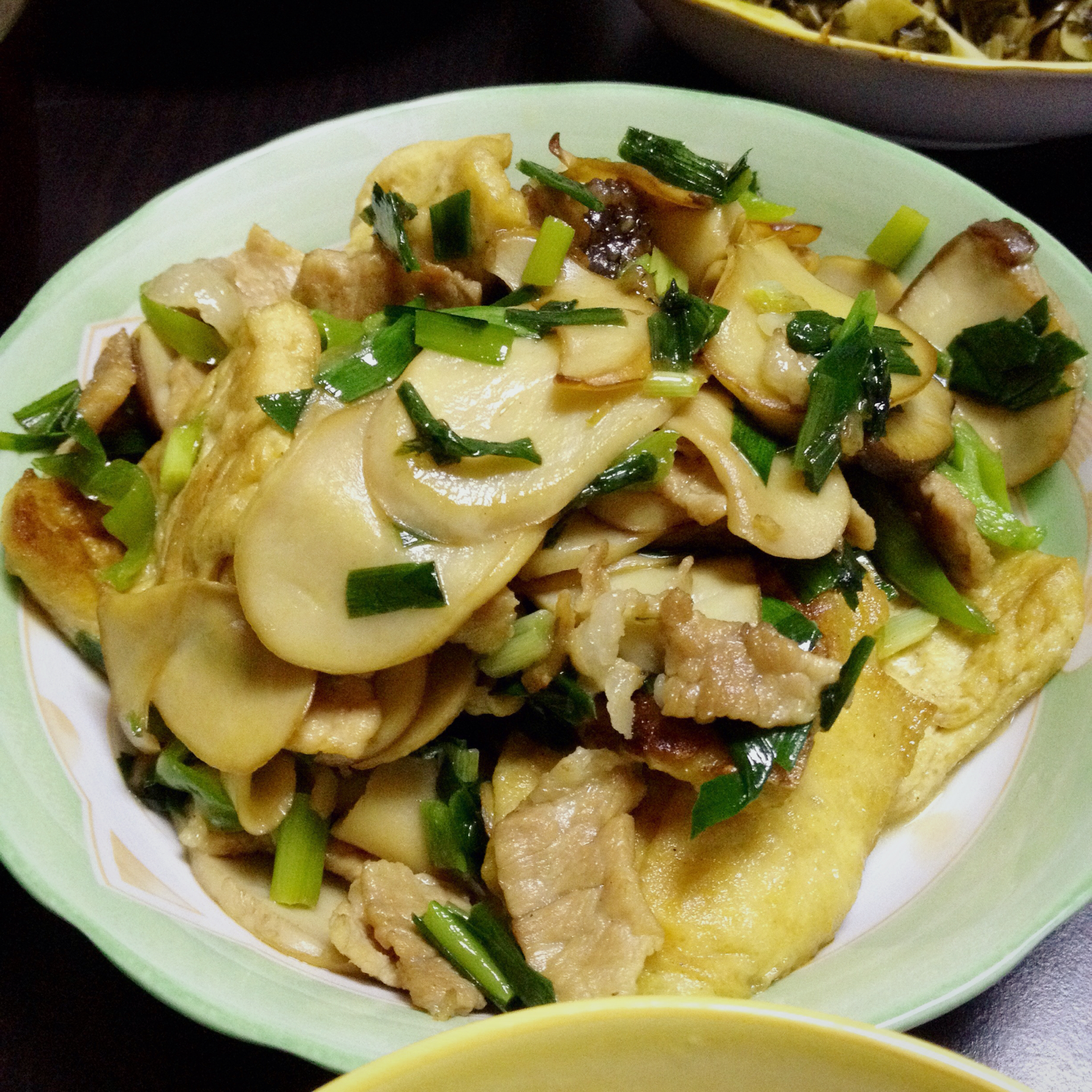 杏鲍菇烧豆腐