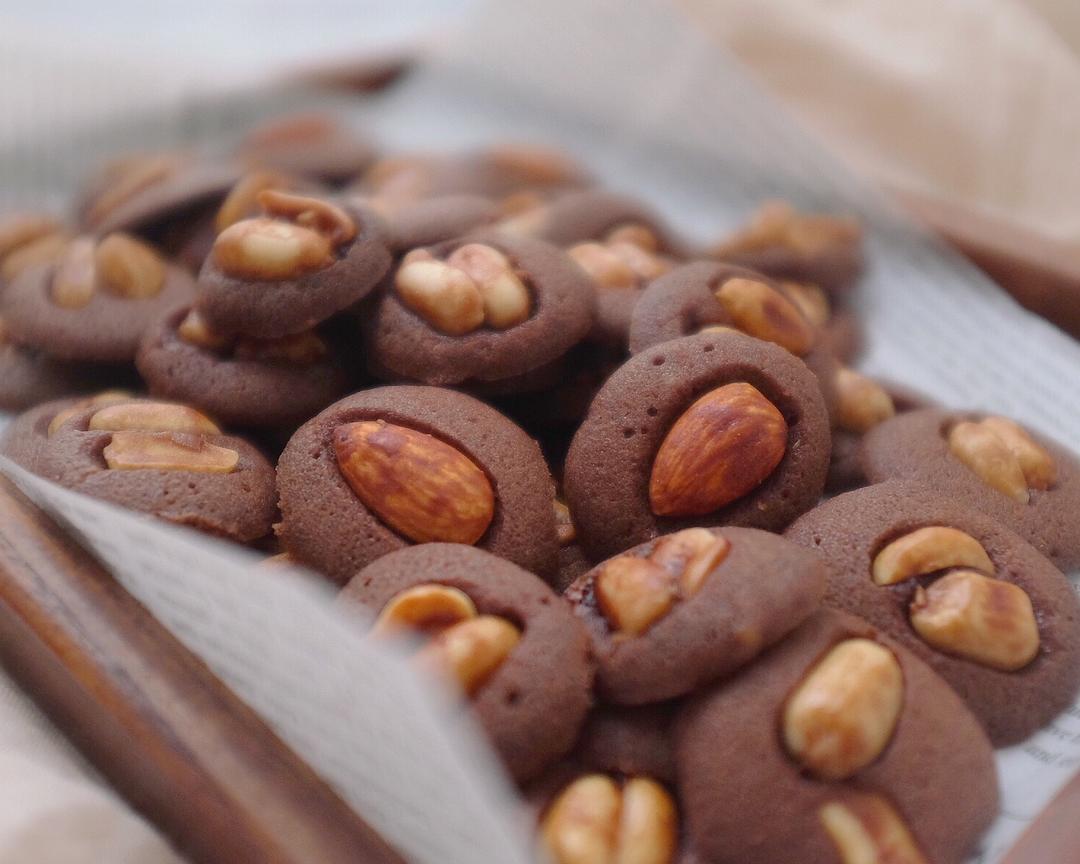 [记录]可可坚果脆脆饼干的做法