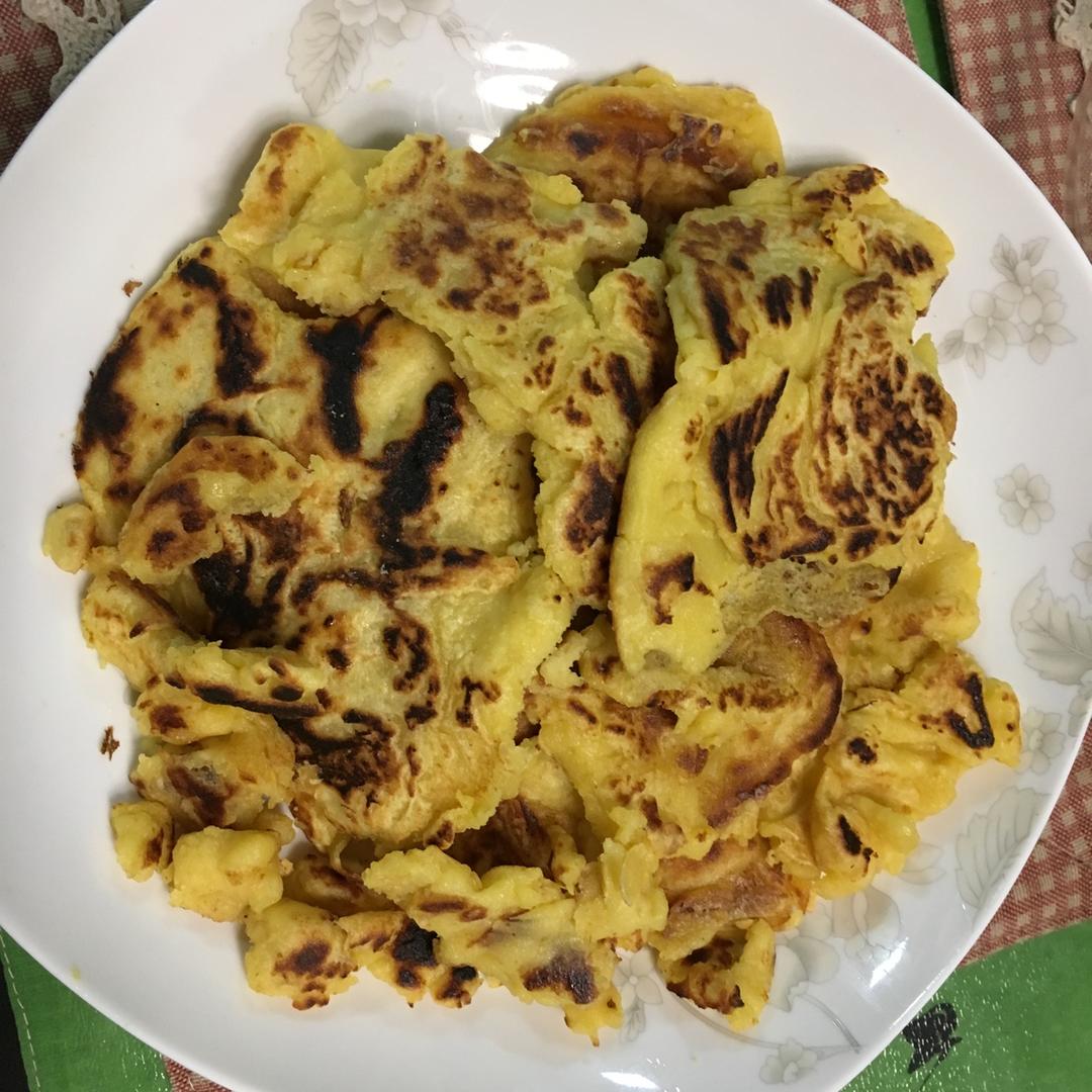 玉米饼（分分钟搞定简单早餐）