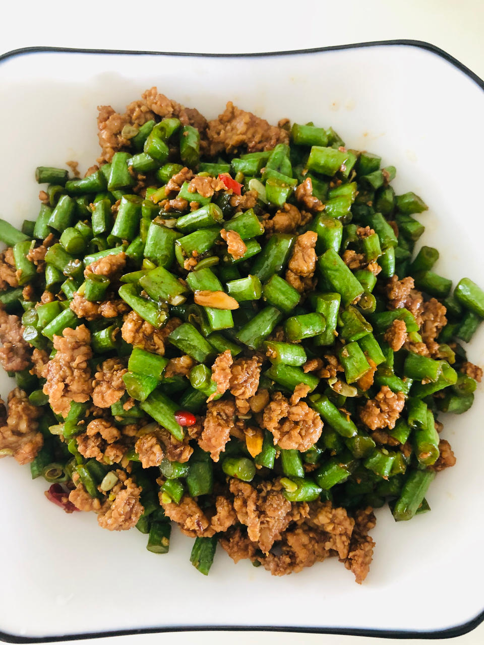🔥下饭狂魔肉沫豆角/又是三碗米饭