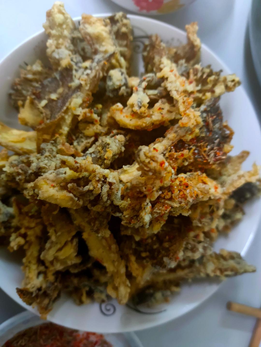 油炸平菇