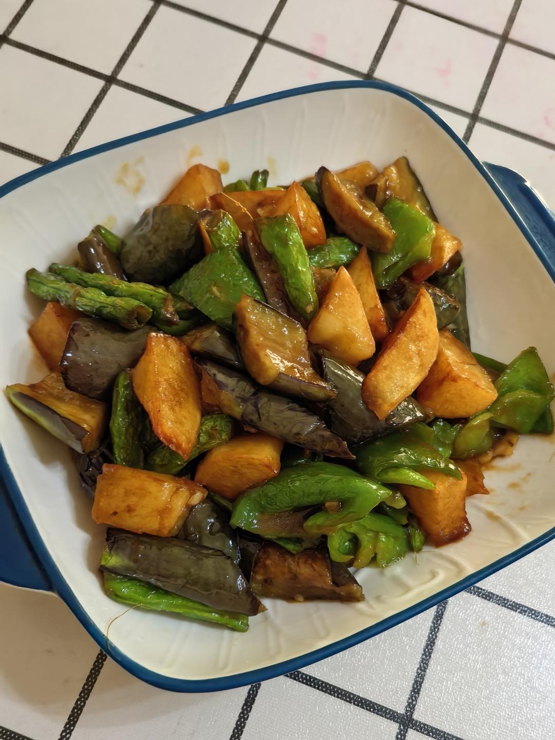 超下饭的地三鲜