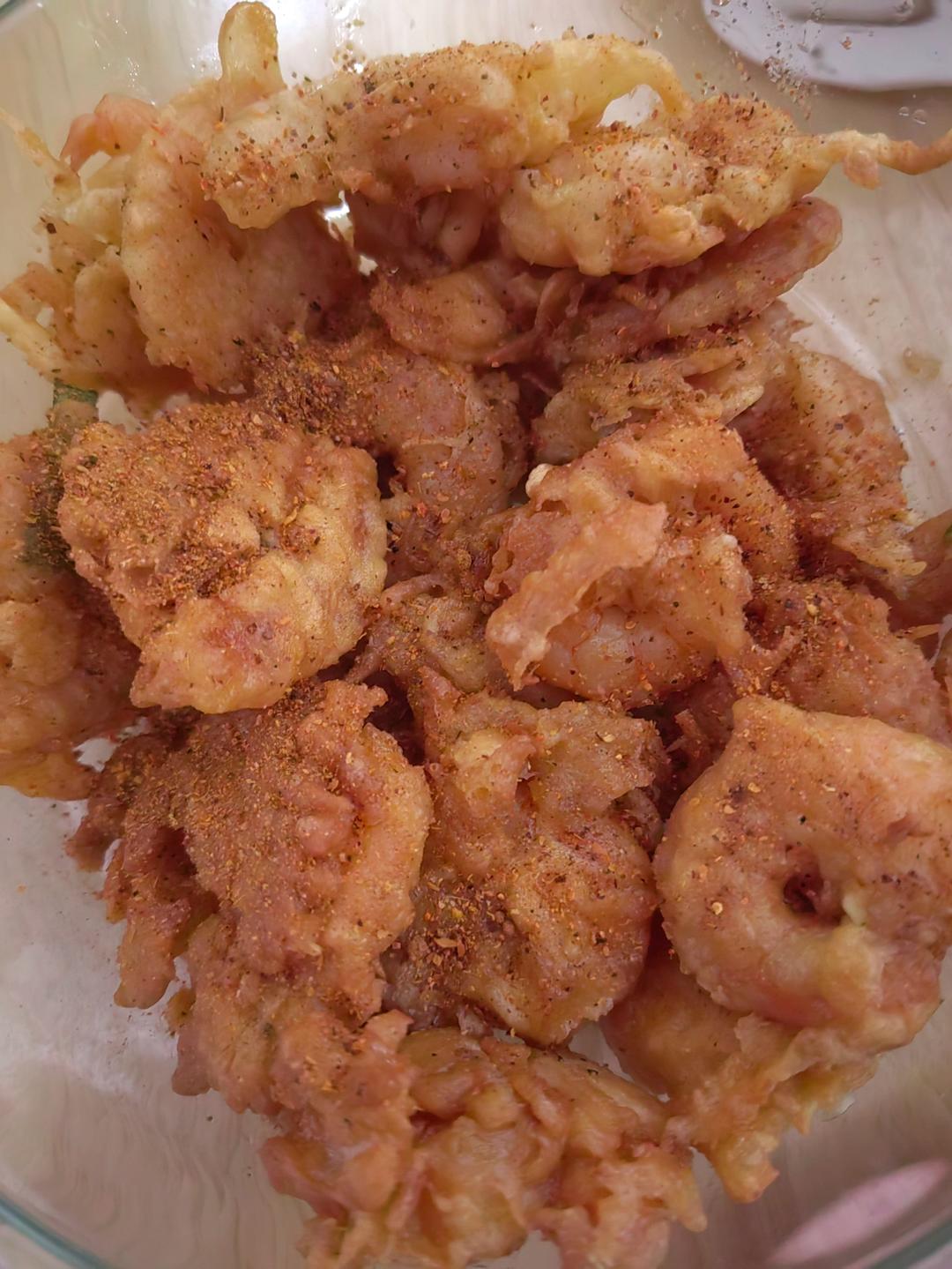 好吃到吮手指的椒盐虾仁