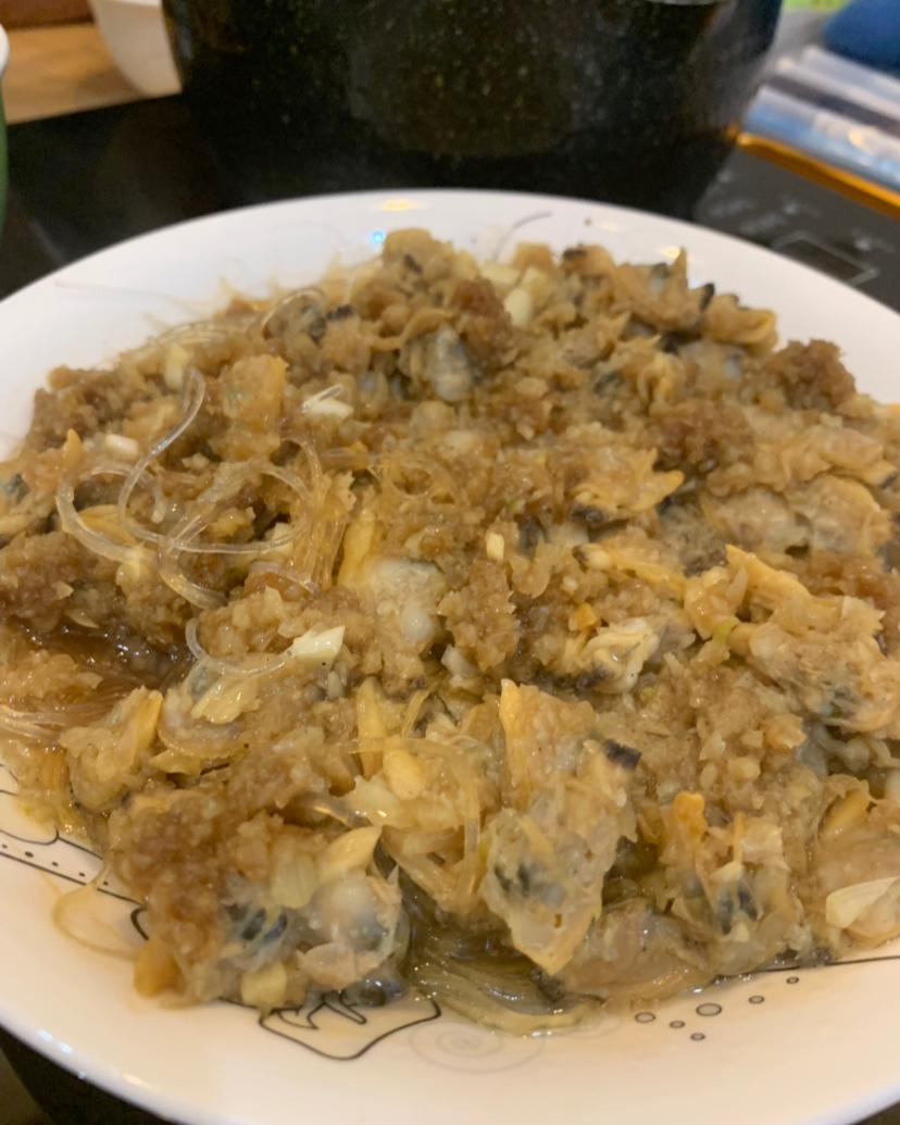 厨师长教你：“粉丝蒸花甲”的家常做法，特别适合老人孩子食用