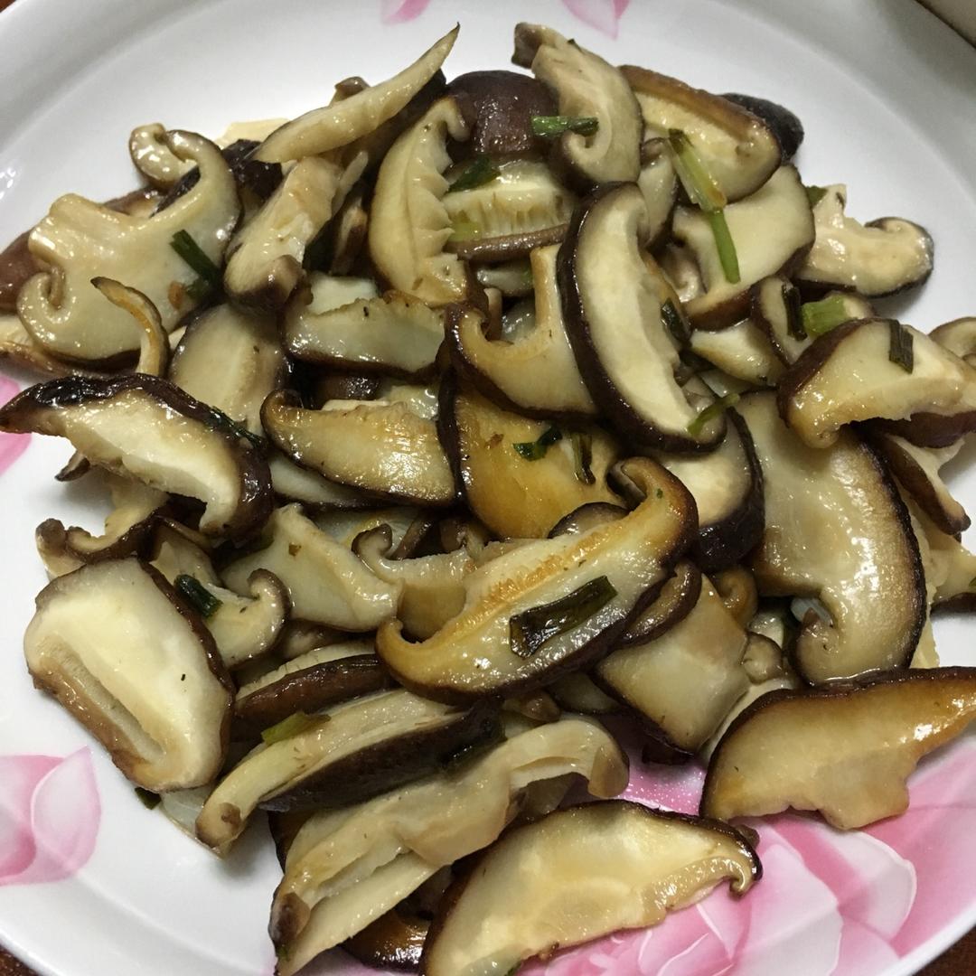 素炒香菇