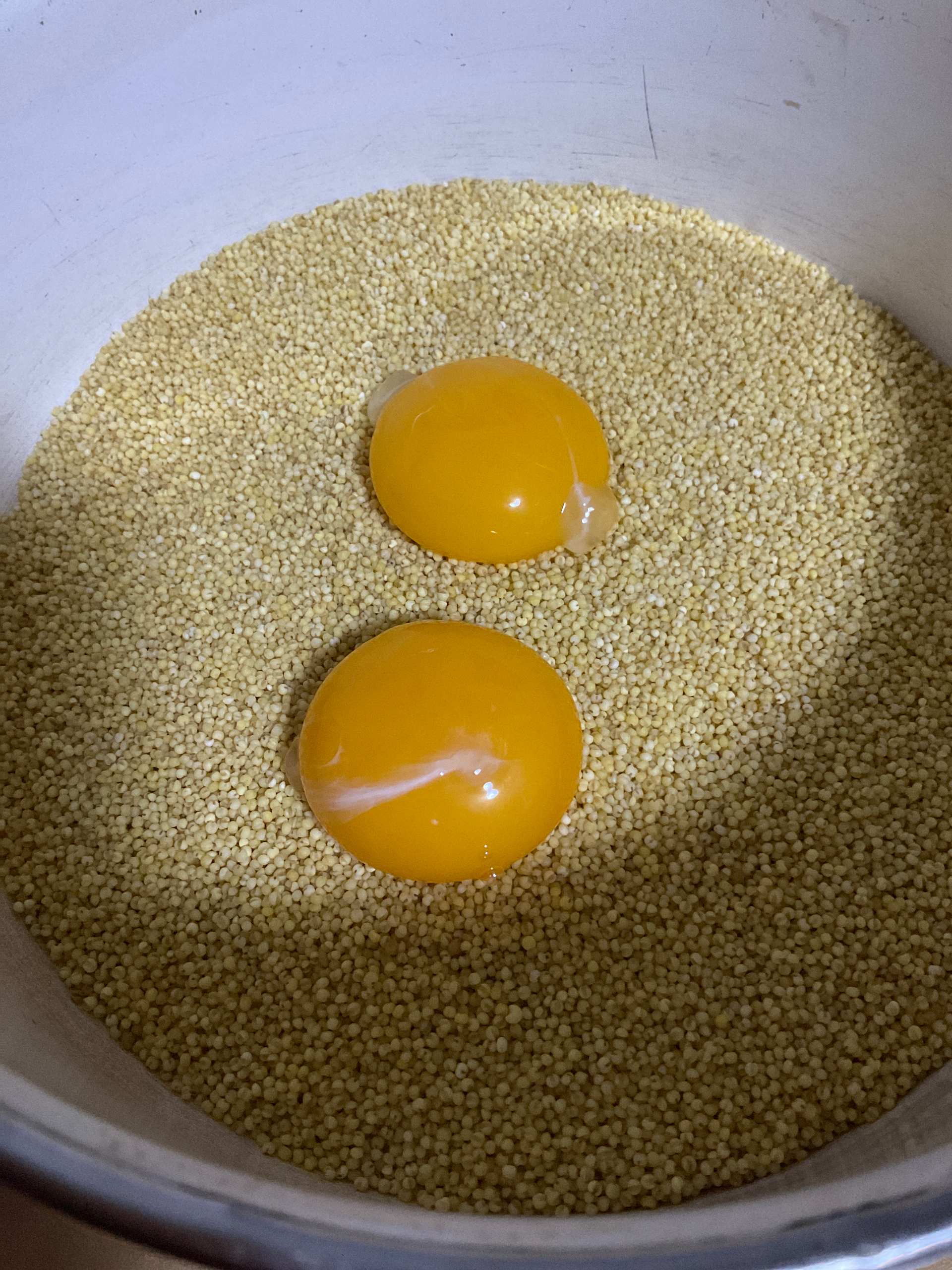 小鹦鹉的蛋小米（炒制）的做法 步骤3