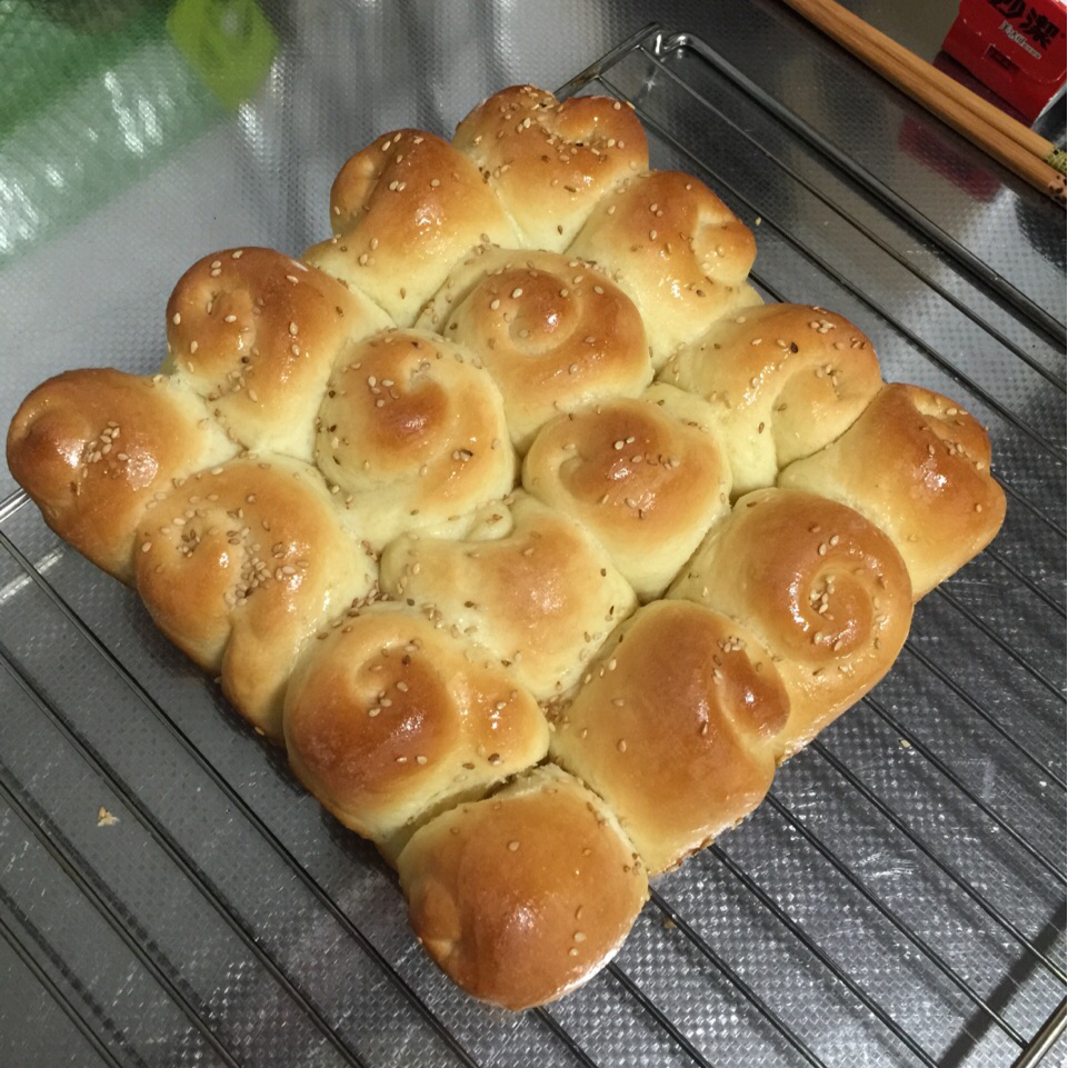 脆底蜂蜜小面包