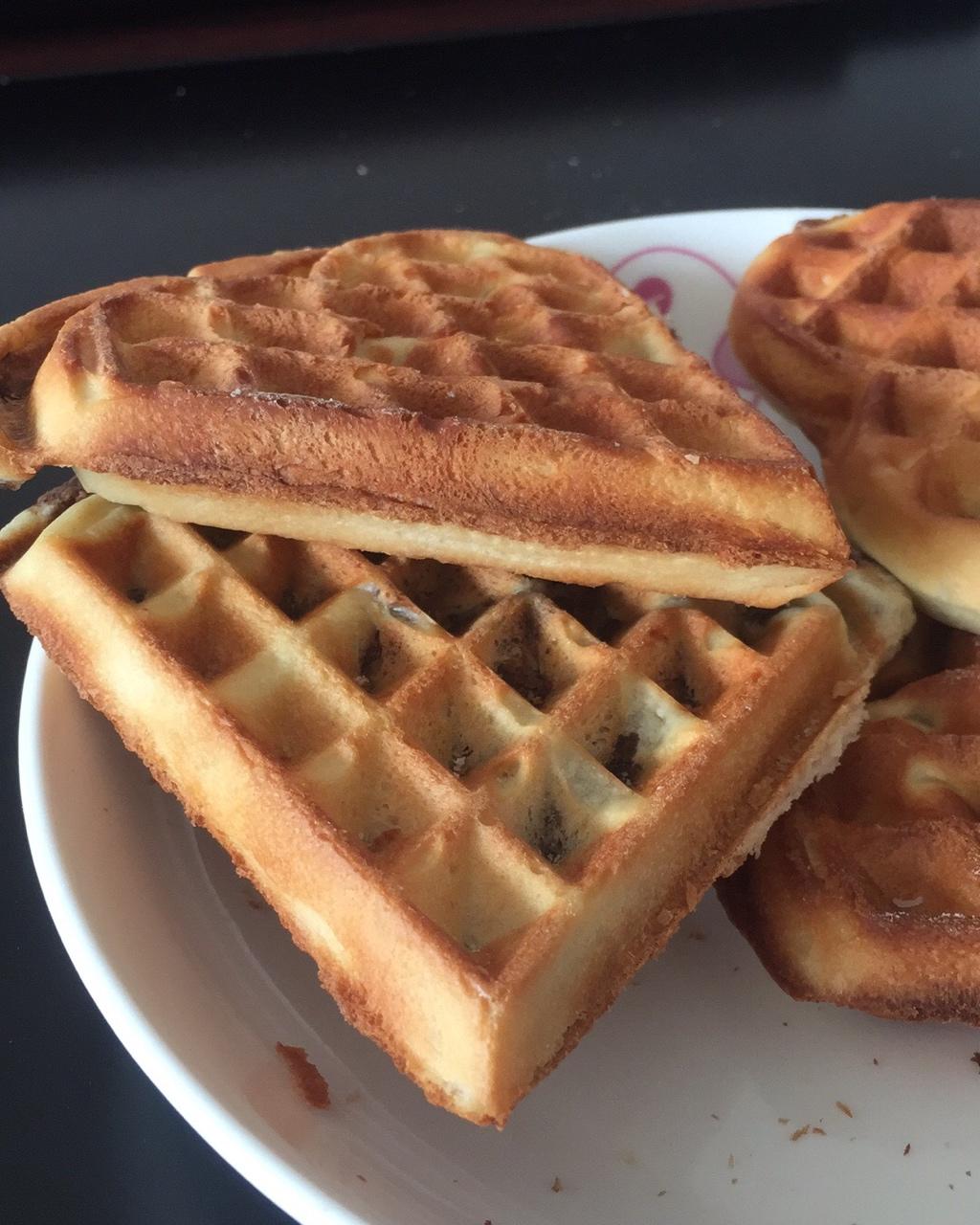 紫米华夫饼