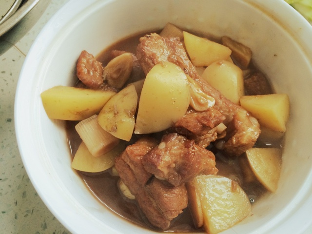 红烧土豆排骨&肉