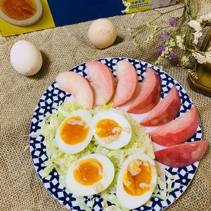 溏心鸡蛋生菜沙拉的做法 步骤10