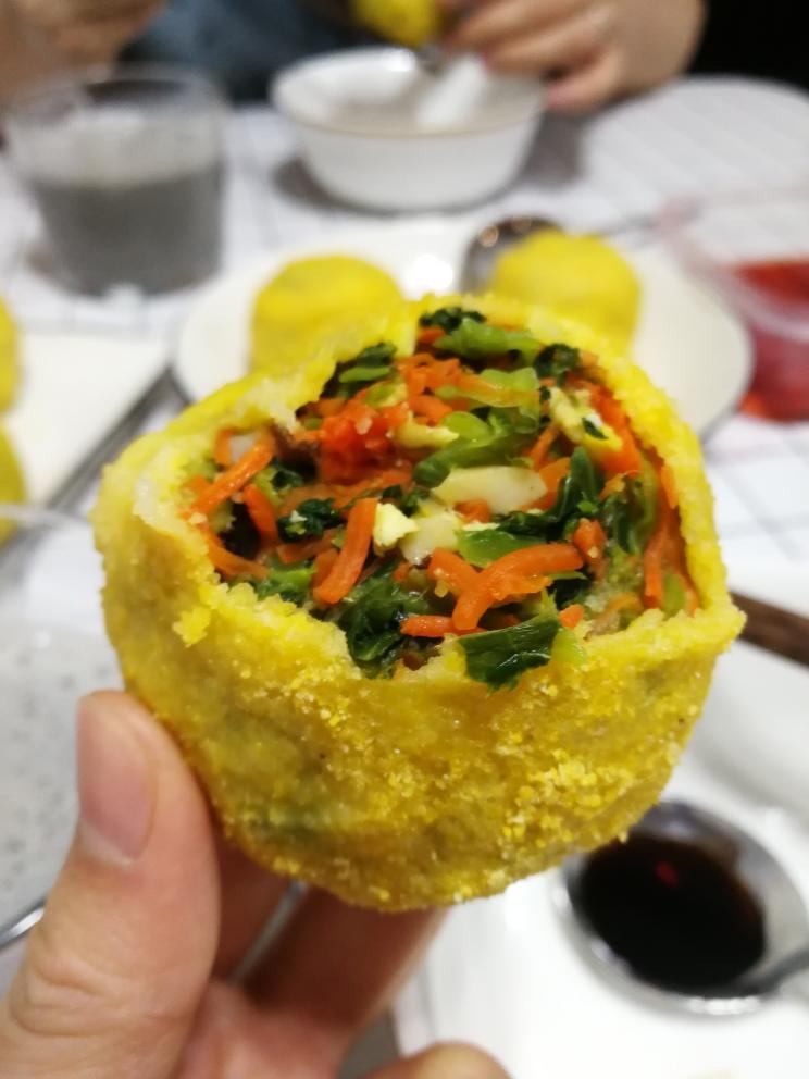 减肥又低脂的美味菜团子