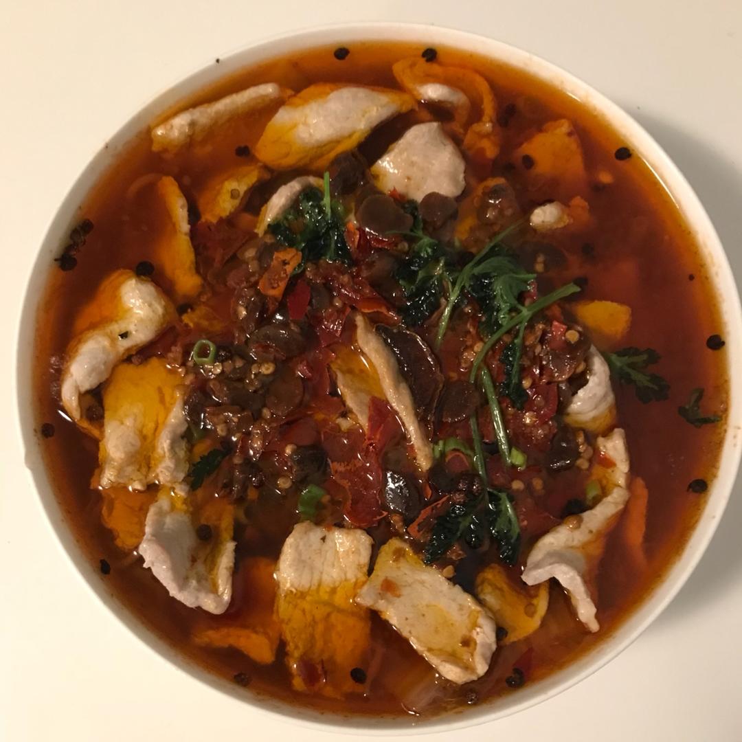 水煮肉片（吃不够的下饭菜）