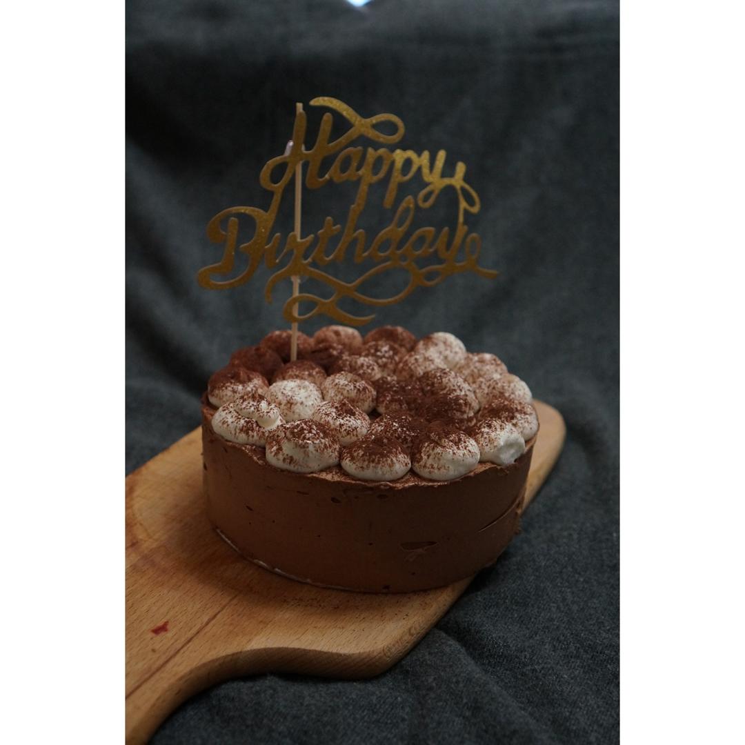 浓郁巧克力慕斯蛋糕（6寸）