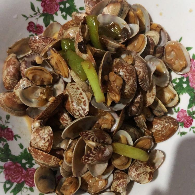 爆炒花甲