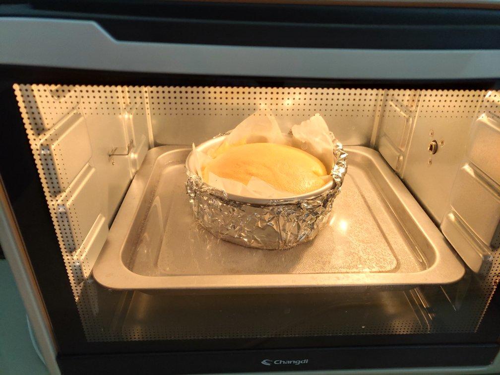 极简版少糖黄油古早蛋糕（6寸模）