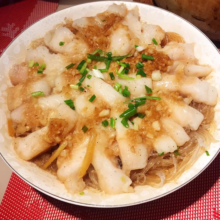 低脂饱腹—龙利鱼蒸粉丝的做法