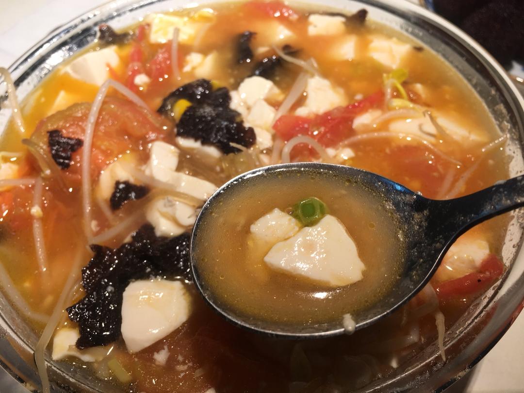 番茄豆腐汤
