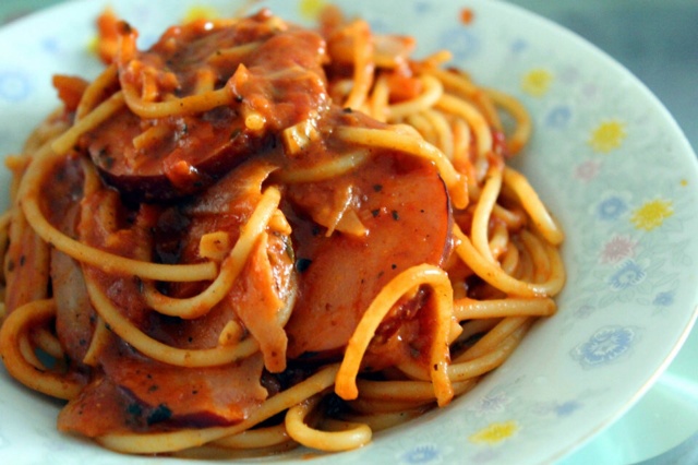 番茄肉酱意大利面