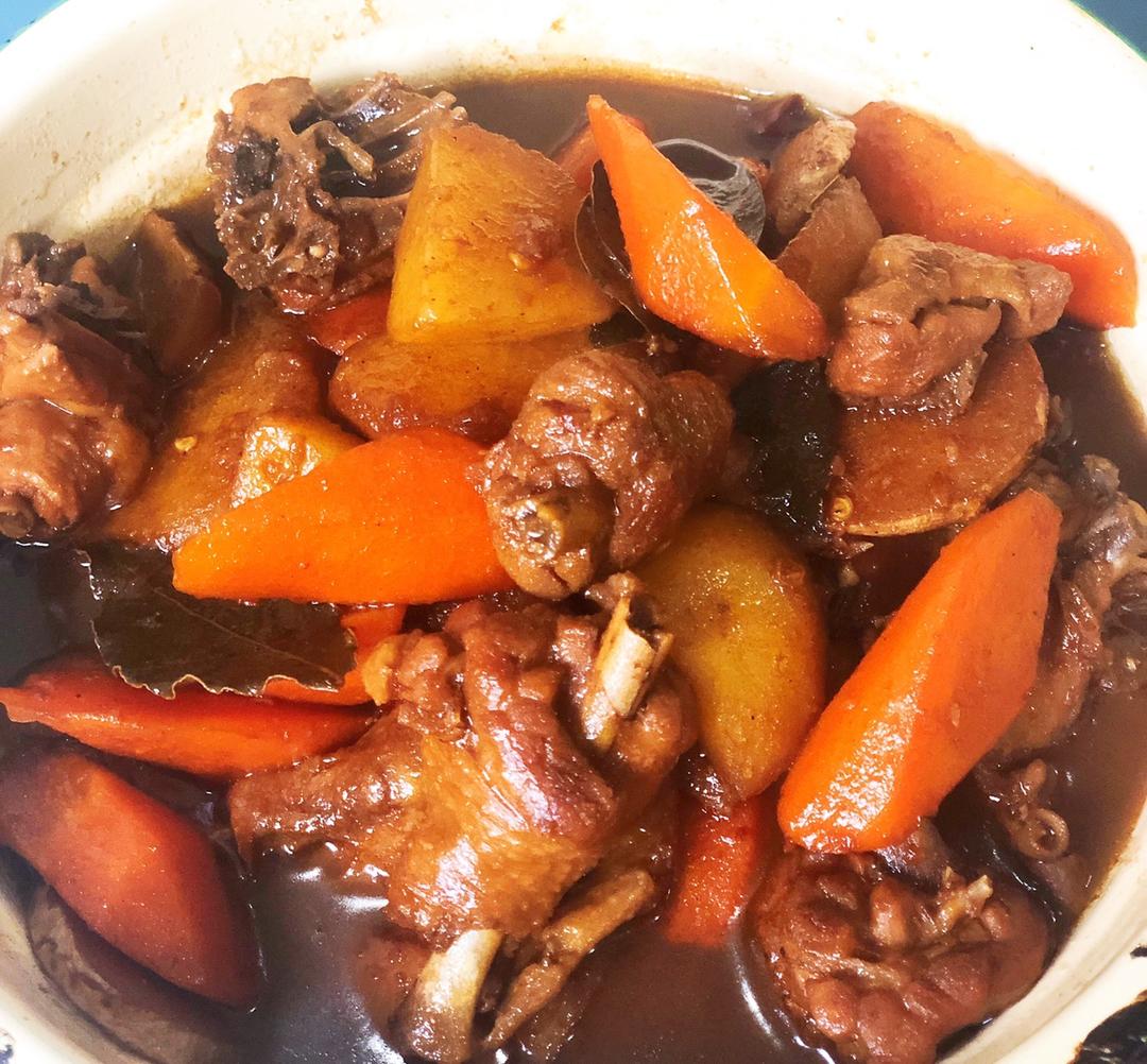 土豆烧鸡（非常下饭哦~）