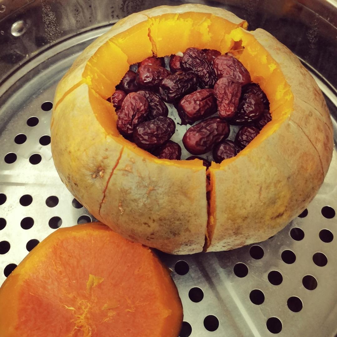 南瓜八宝饭