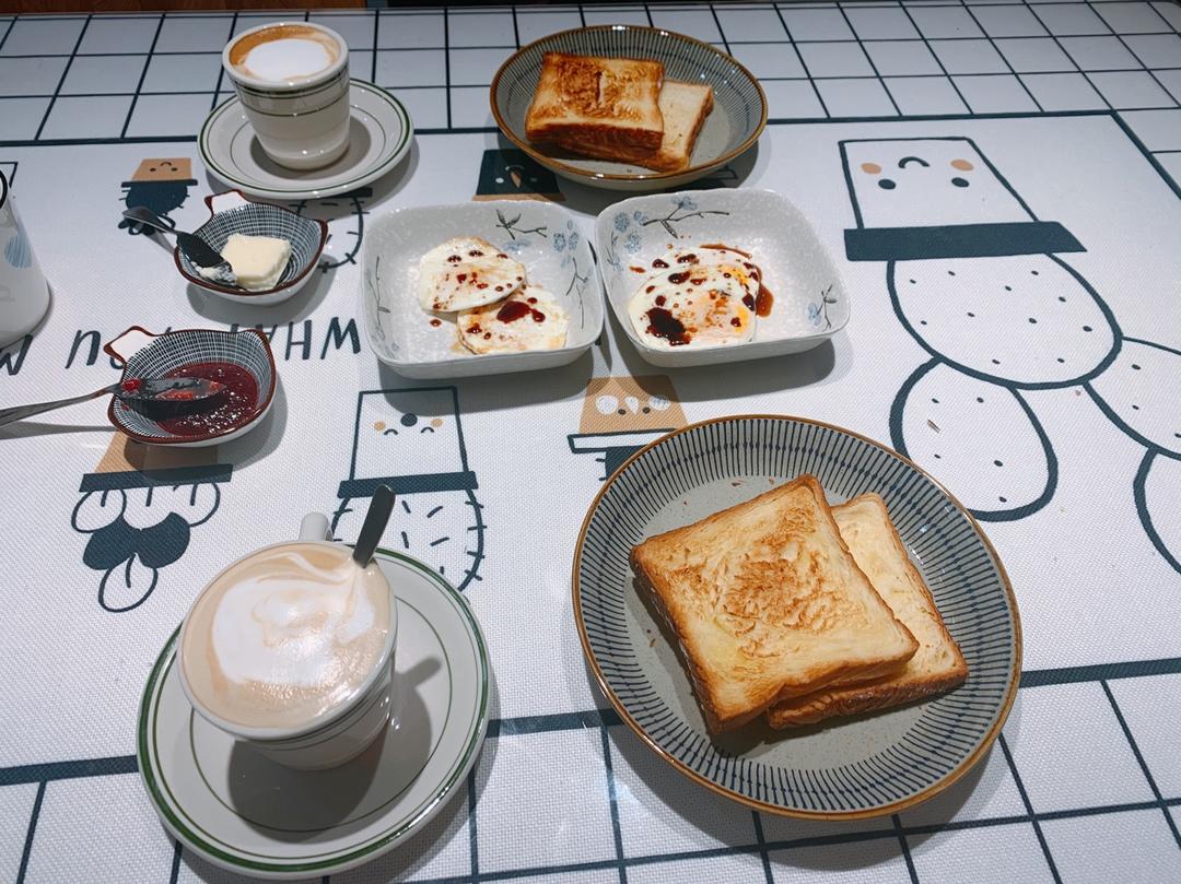 简易美味烤面包片