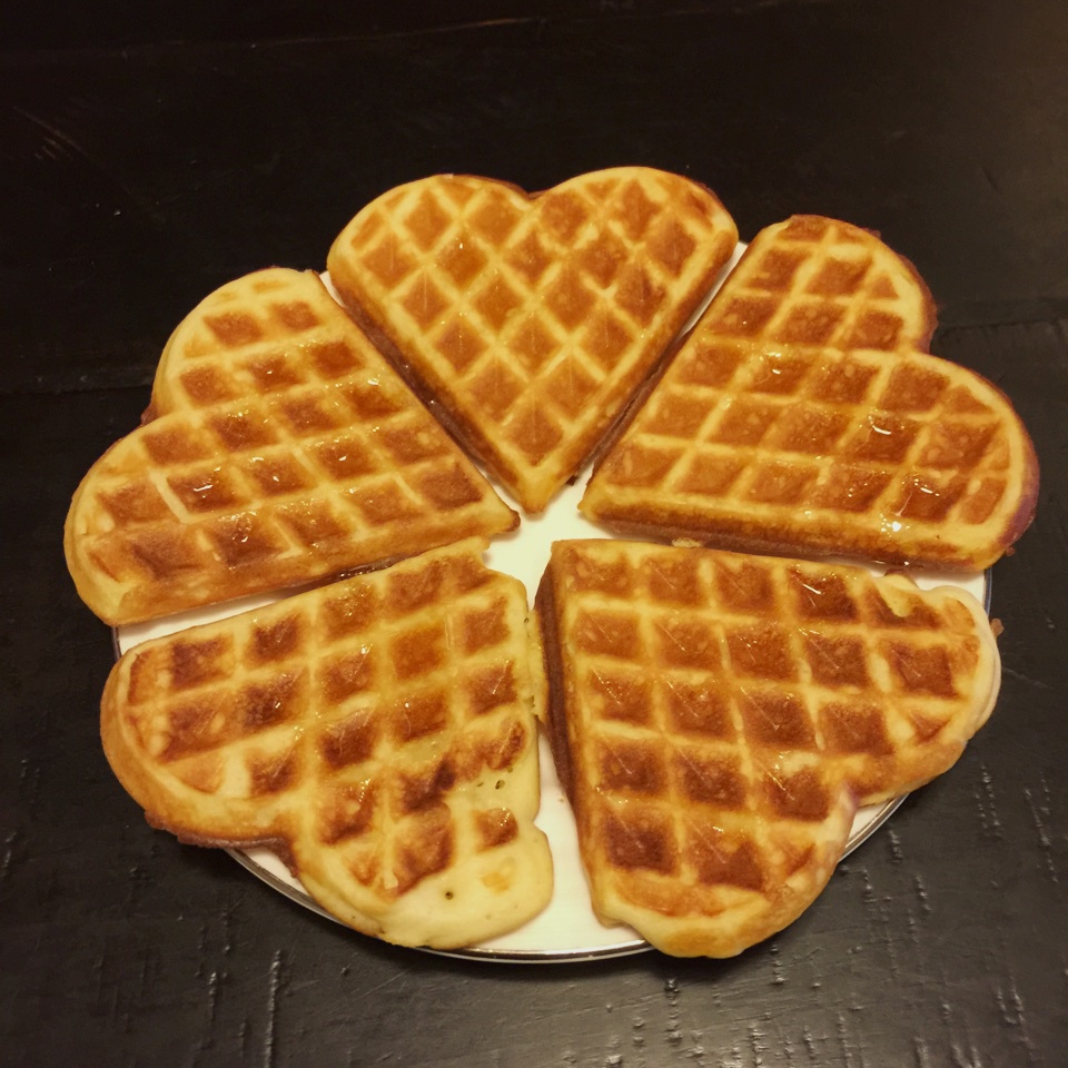 基础华夫饼 waffles