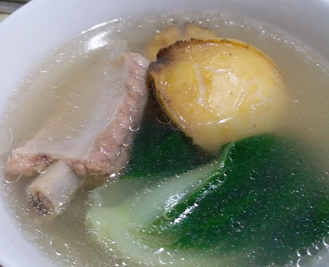 鲜鲍排骨汤的做法