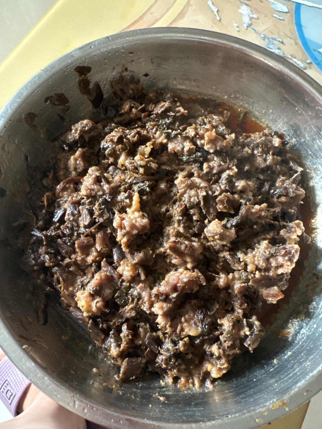 (超美味，鲜甜)🉐梅干菜蒸猪肉