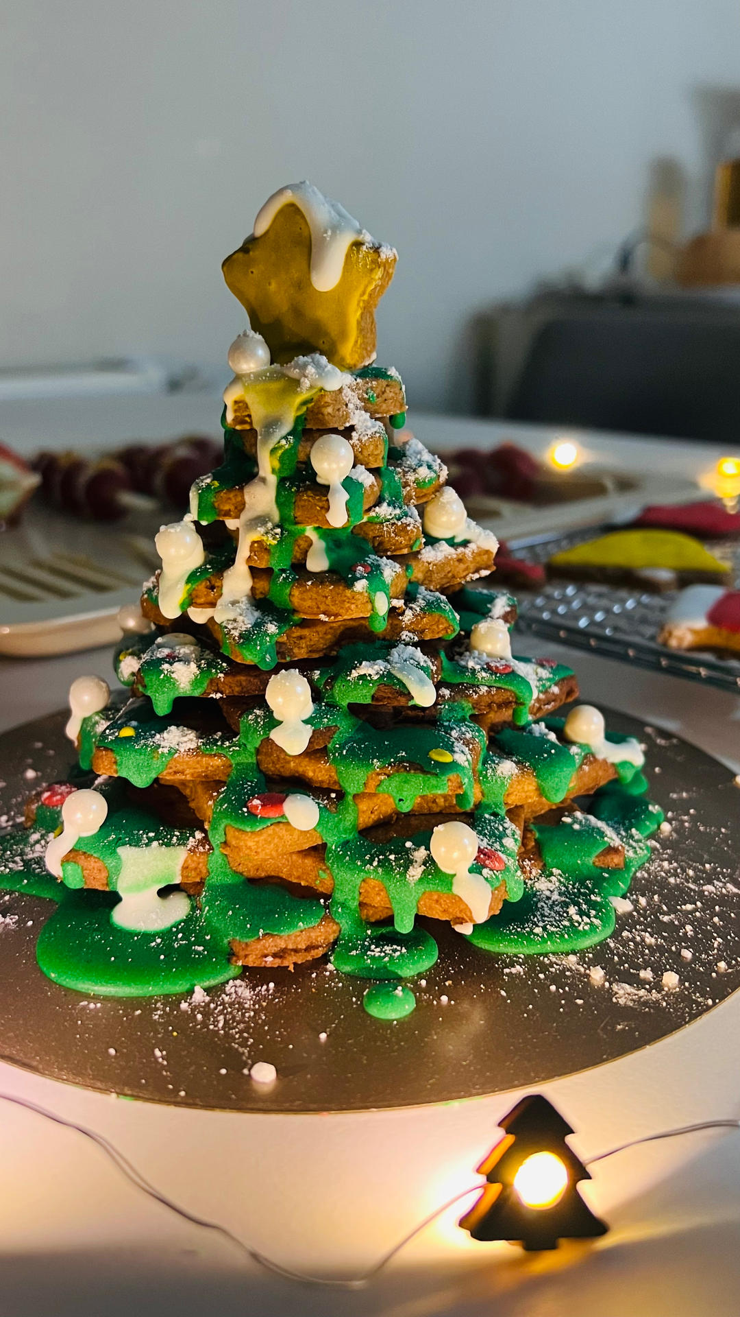 圣诞树饼干