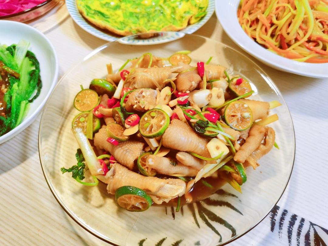 【柠檬酸辣鸡爪】自制超级无敌美味的网红鸡爪