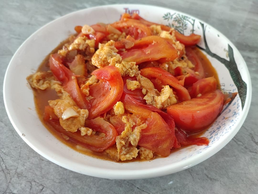 西红柿炒鸡蛋