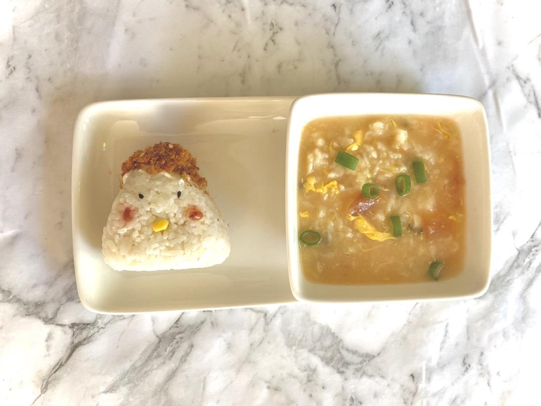 爆炸头饭团君（肉松饭团）