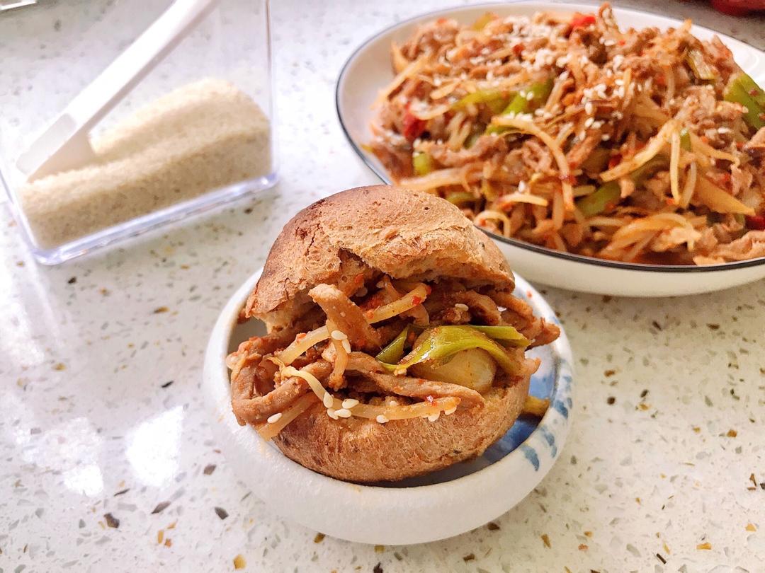 孜然炒肉·夹饼