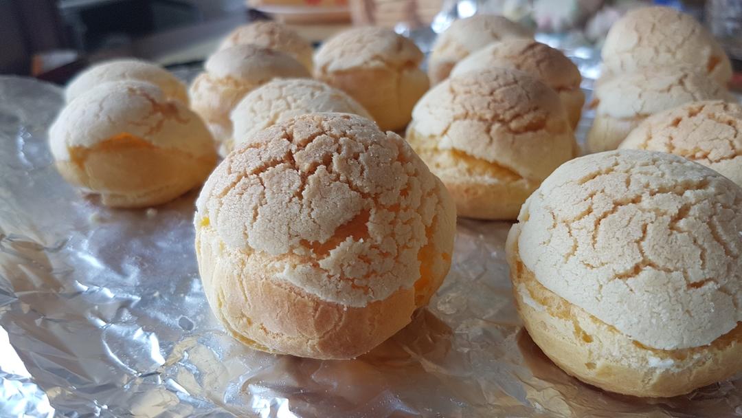 十分美味的酥皮泡芙