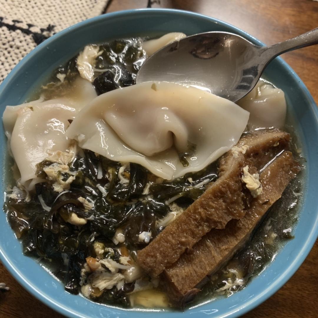 元宝馄饨的包法