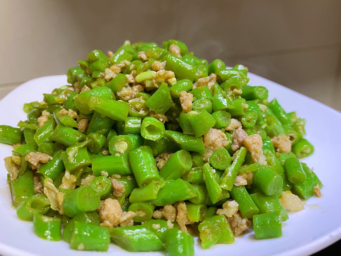 肉沫豆角——简单家常菜的做法