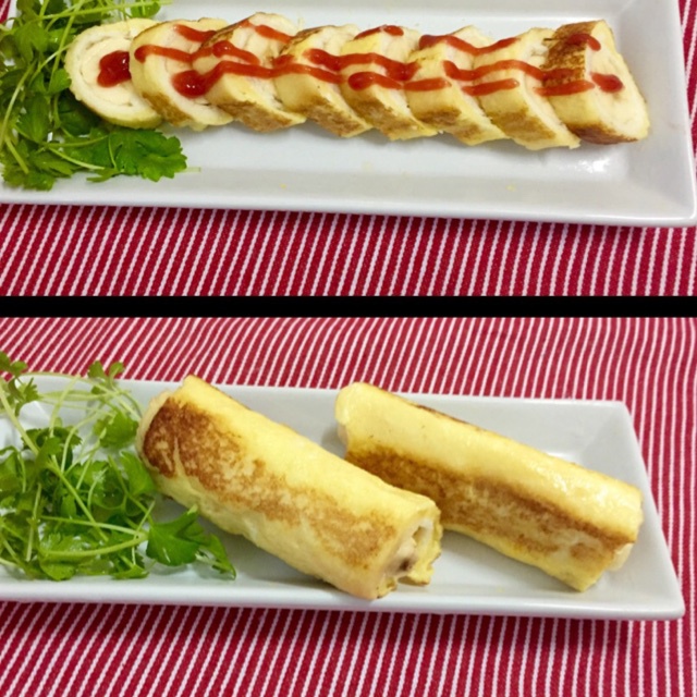 煎香蕉面包卷