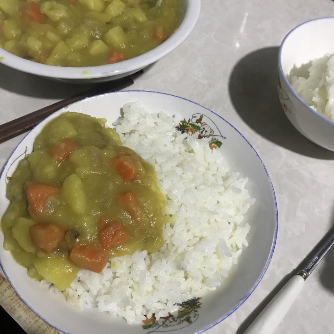 咖喱土豆🥔，简单易做，下饭神器🍚