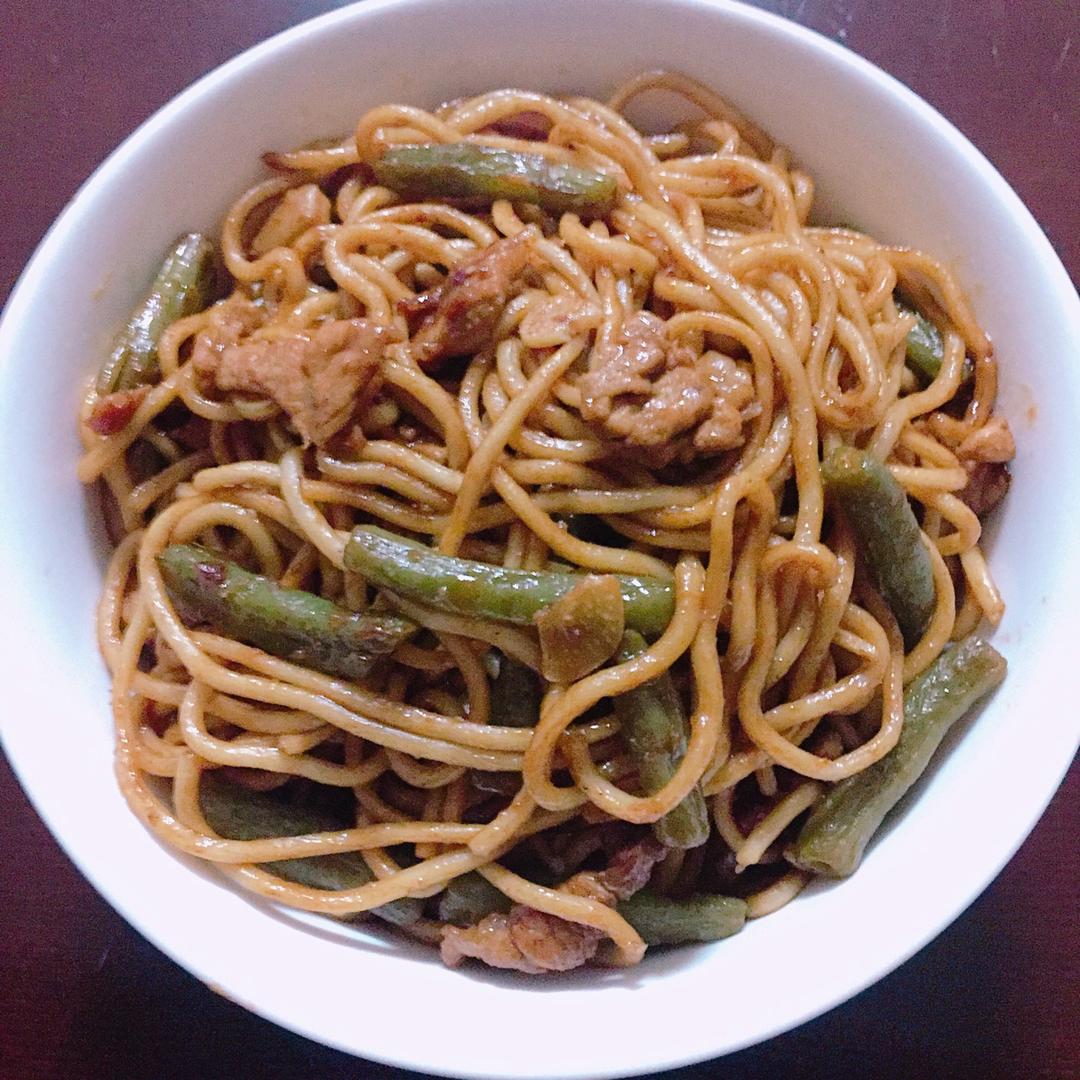 豆角焖面