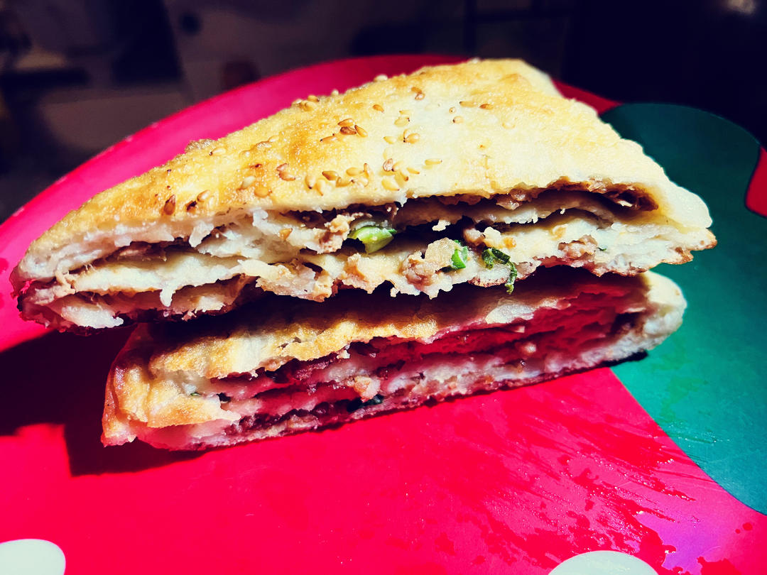 猪肉大葱馅饼（按照方子做比饭店的还要好吃🤣）