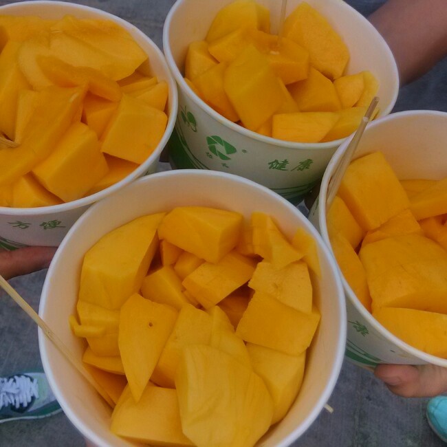 巧切芒果
