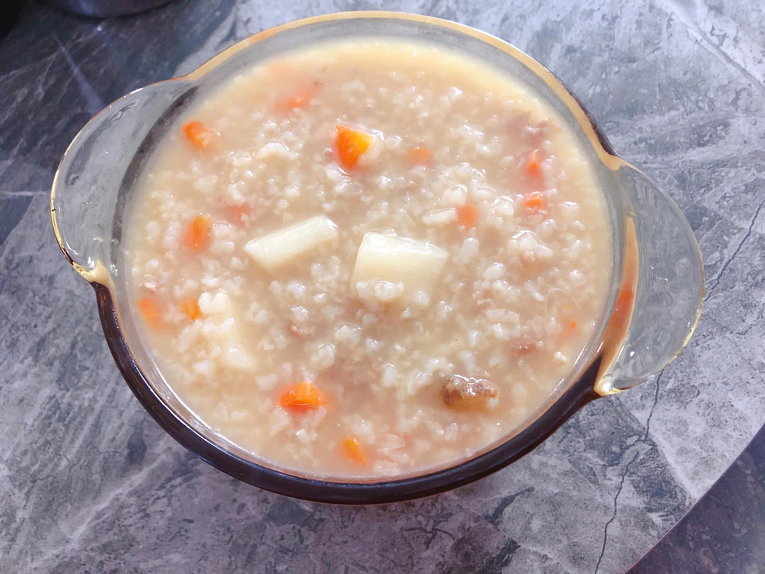 山药瘦肉粥(调理肠胃）