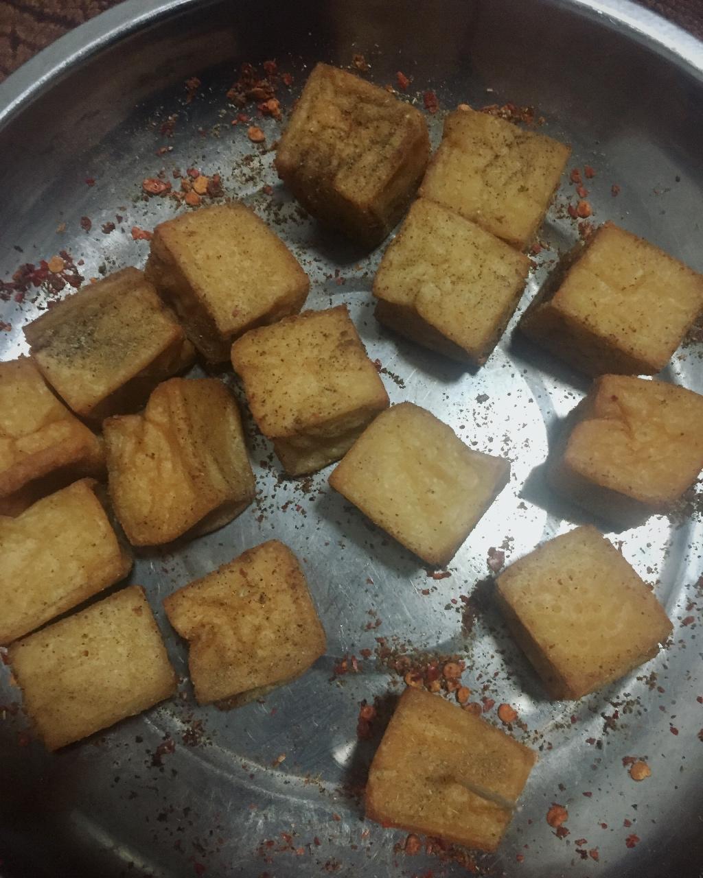 烤箱版烤鱼豆腐
