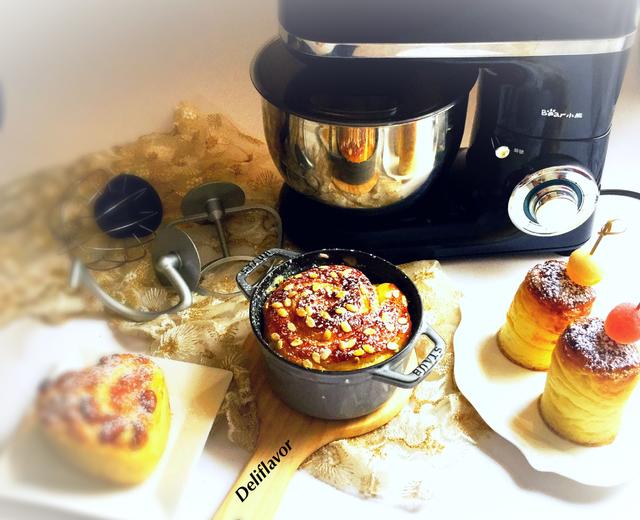 坚果千层酥卷—小熊SJJ-A06Y2厨师机菜谱的做法