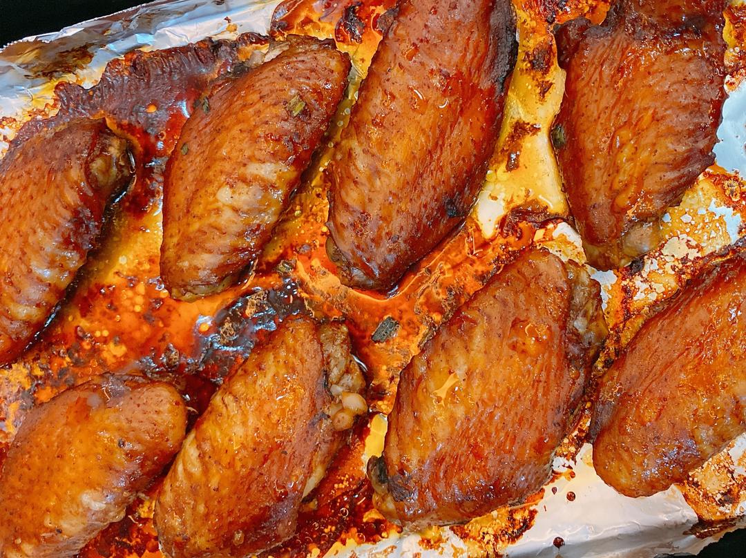 快手烤鸡翅的做法