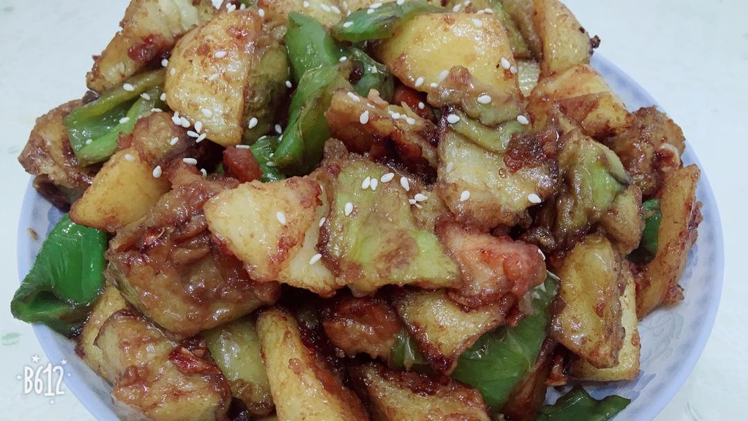 超级下饭的地三鲜